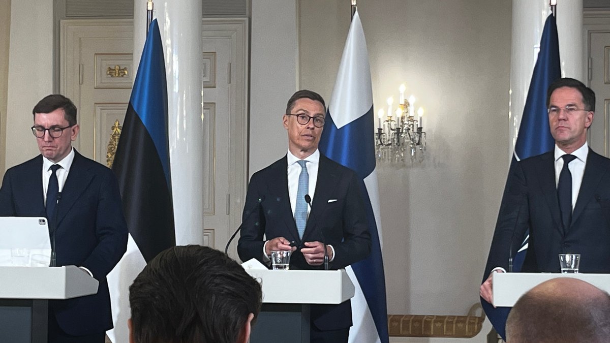 Finnish Pres @alexstubb says no malign actor wanna-be should have any doubt: Finns will act. The seizure of the Eagle S shadow-fleet tanker will now be a benchmark we should follow, says Estonian PM @KristenMichalPM following talks of Baltic Sea leaders