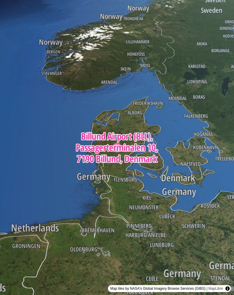 Drones spotted near Billund Airport triggered temporary closure overnight, police confirm. No injuries reported. South Jutland Police investigating; authorities call it a serious security incident